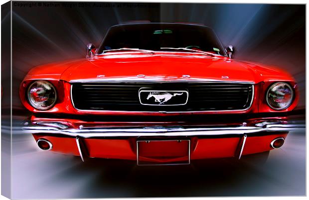 Mustang Sally Canvas Print by Nathan Wright