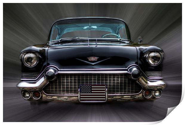 Black Caddy. Print by Nathan Wright