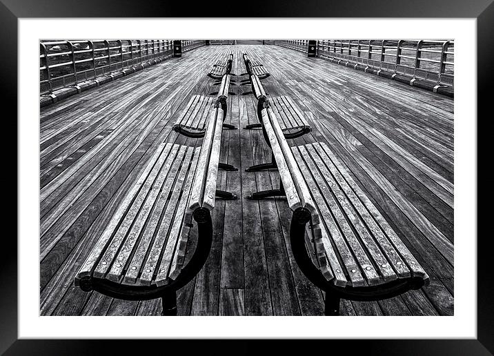  Beaumaris Pier Framed Mounted Print by Andy McGarry