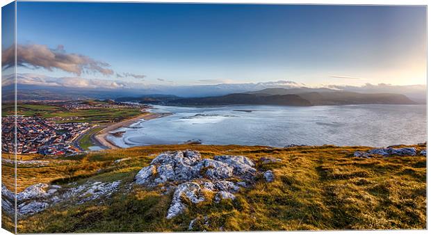  Conway Bay from Great Orme Canvas Print by Andy McGarry