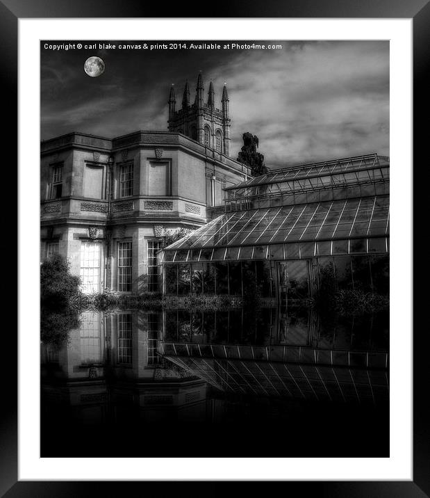  dark reflection Framed Mounted Print by carl blake