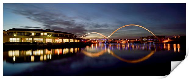  The Infinity Bridge Panoramic Print by Dave Hudspeth Landscape Photography
