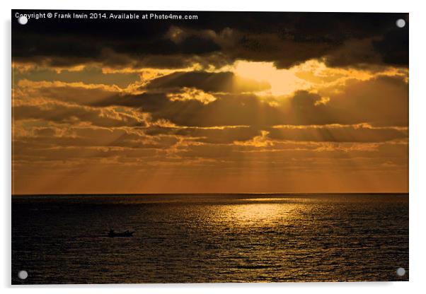  Beautiful Sunrise in Gran Canaria Acrylic by Frank Irwin