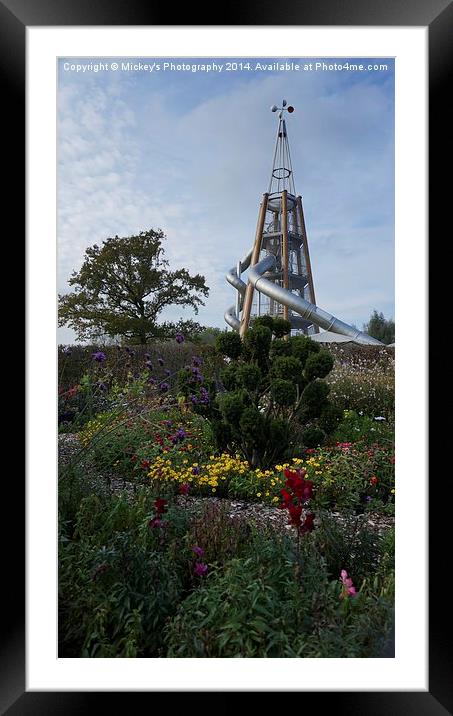 Gartenschaupark Rietberg Slide Framed Mounted Print by rawshutterbug 