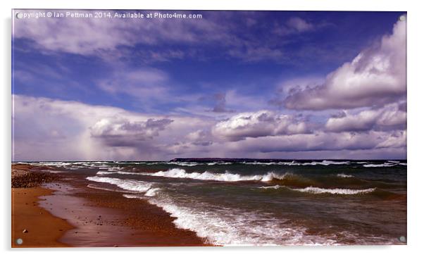  Glen Haven, Lake Michigan Acrylic by Ian Pettman