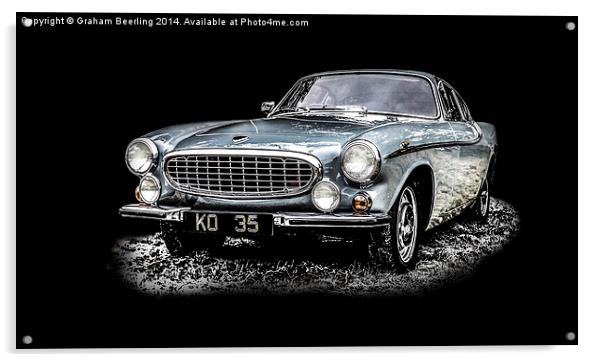  Classic Car Acrylic by Graham Beerling