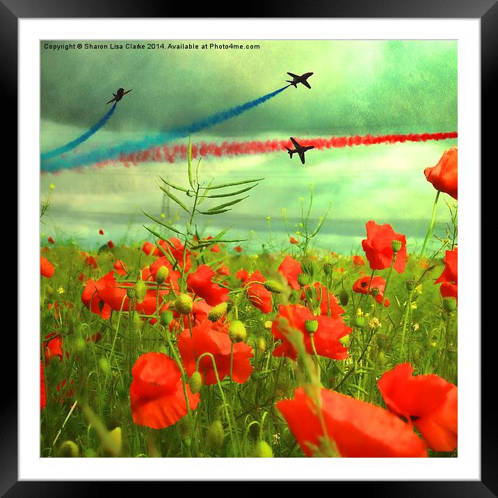  Remembrance  Framed Mounted Print by Sharon Lisa Clarke