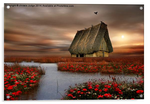  The Autumn lake  Acrylic by Heaven's Gift xxx68