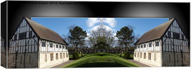  York Hospitium double take Canvas Print by Robert Gipson