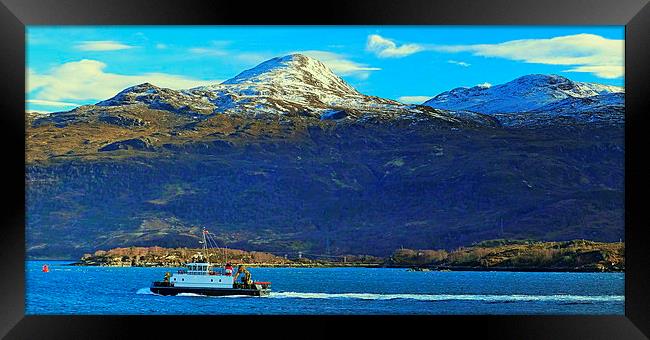  skye view   Framed Print by dale rys (LP)