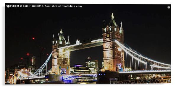  Tower Bridge Acrylic by Tom Hard