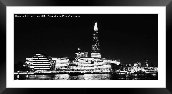  The Shard Framed Mounted Print by Tom Hard