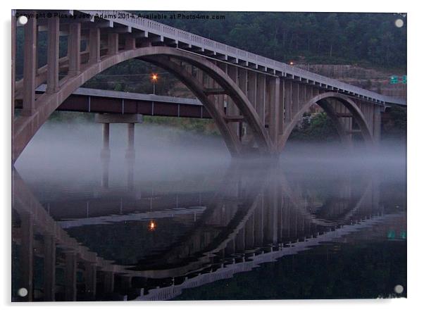  Bridge over Taneycomo Acrylic by Pics by Jody Adams