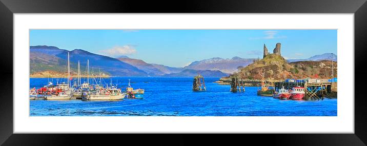  skye view     Framed Mounted Print by dale rys (LP)