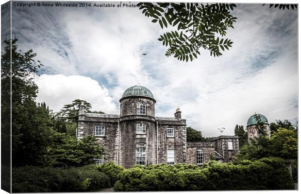  Armagh Observatory Canvas Print by Anne Whiteside