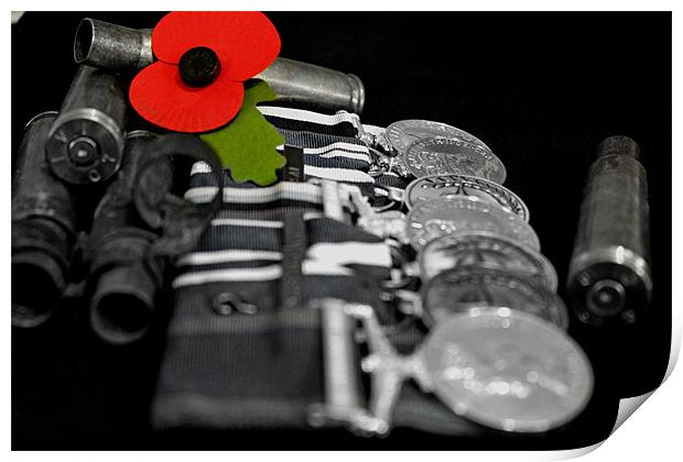 Lest we forget!! Print by allen martin