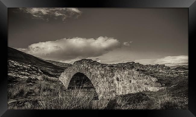 Road to the Past Framed Print by Douglas McMann