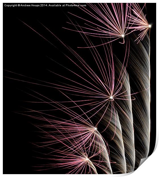  Fireworks Print by Andrew Heaps