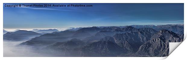  Dolomites Print by Thanet Photos