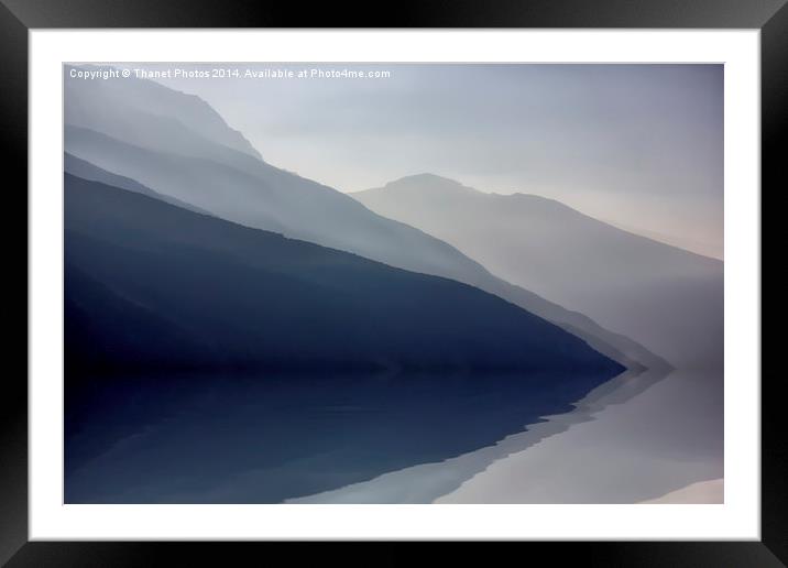 Italy Lake Garda Framed Mounted Print by Thanet Photos
