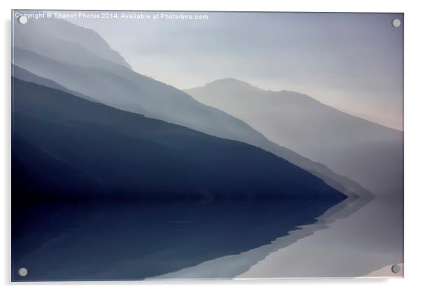 Italy Lake Garda Acrylic by Thanet Photos
