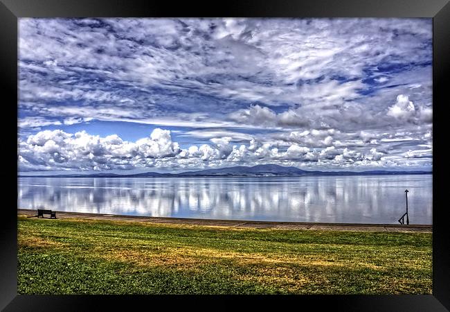 Across the Solway Firth Framed Print by Tom Gomez