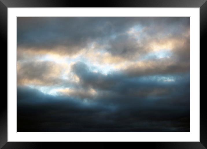  Moody Skies Framed Mounted Print by James Wasdell