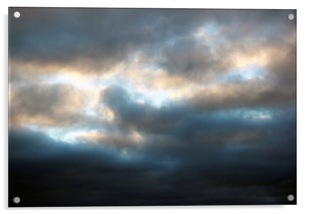  Moody Skies Acrylic by James Wasdell
