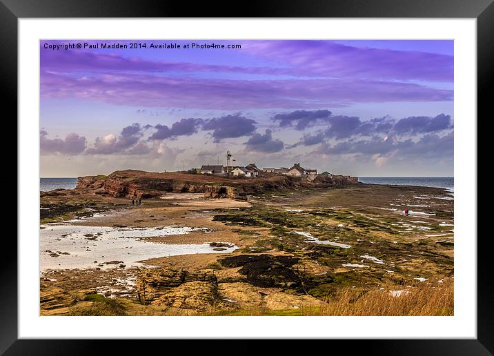 Hilbre Island Framed Mounted Print by Paul Madden