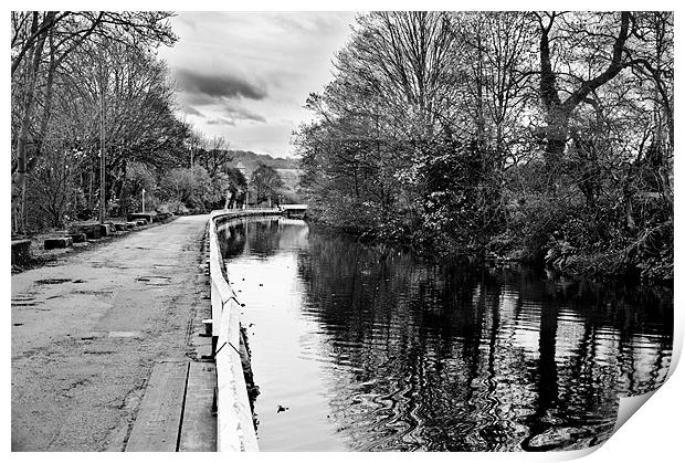 Leeds Liverpool Canal Print by Darren Smith