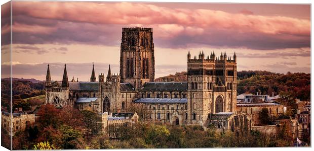  Durham Cathedral Canvas Print by Ray Pritchard