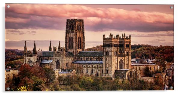  Durham Cathedral Acrylic by Ray Pritchard