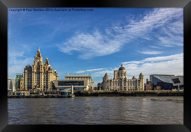 The Three Graces Framed Print by Paul Madden