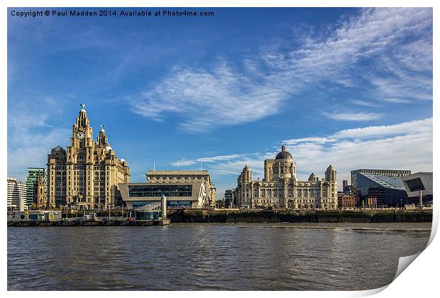 The Three Graces Print by Paul Madden