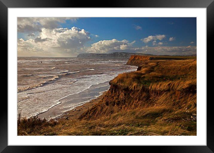  Windy shores Framed Mounted Print by Stephen Prosser