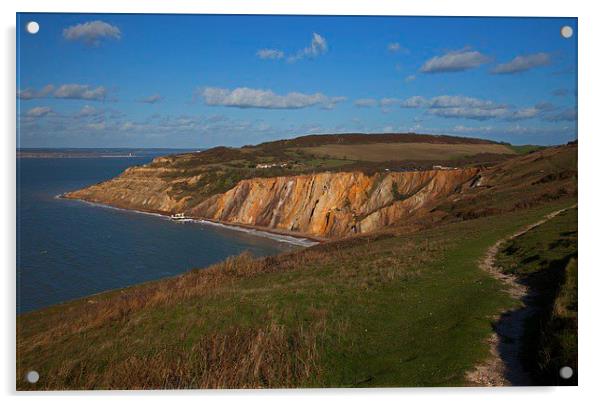  Alum Bay, Isle of White Acrylic by Stephen Prosser