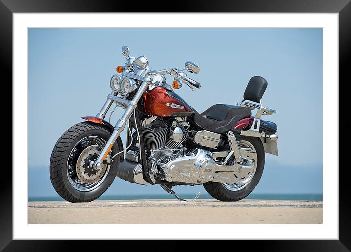  Harley Davidson Framed Mounted Print by Paul Nichols