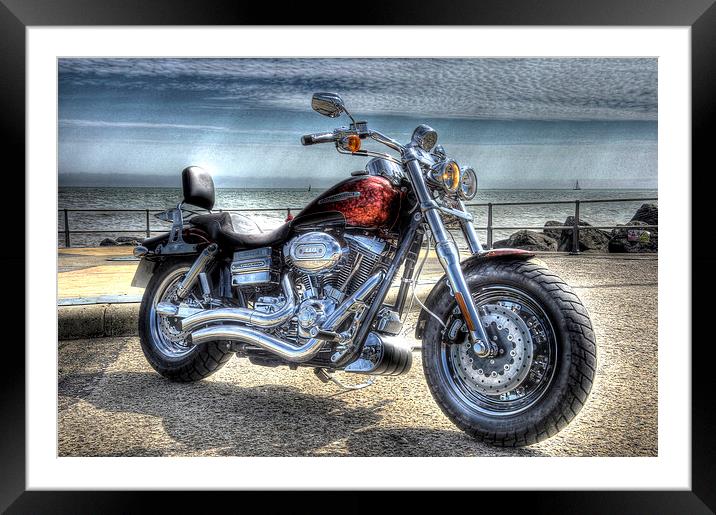  Harley Davidson  Framed Mounted Print by Paul Nichols