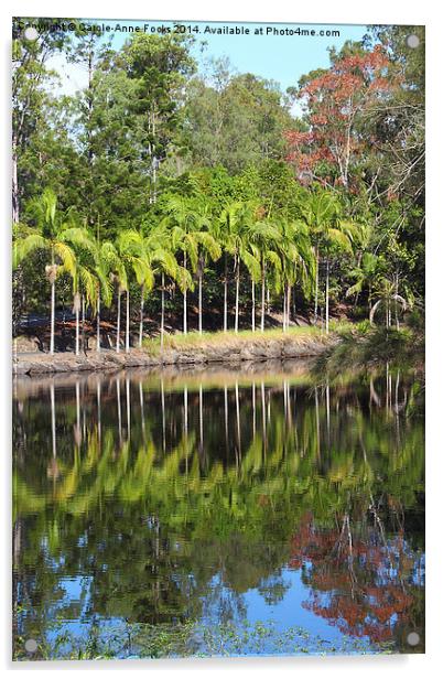  Mount Coot-tha Botanic Gardens, Brisbane Acrylic by Carole-Anne Fooks