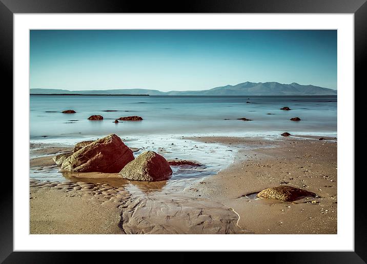  Arran View Framed Mounted Print by Sam Smith