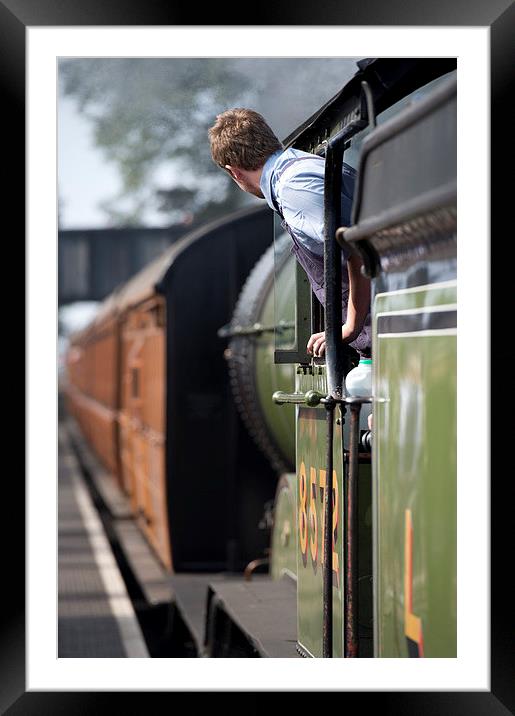  All aboard  Framed Mounted Print by Paul Nichols