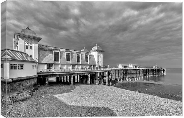  The Pier Canvas Print by Andrew Richards