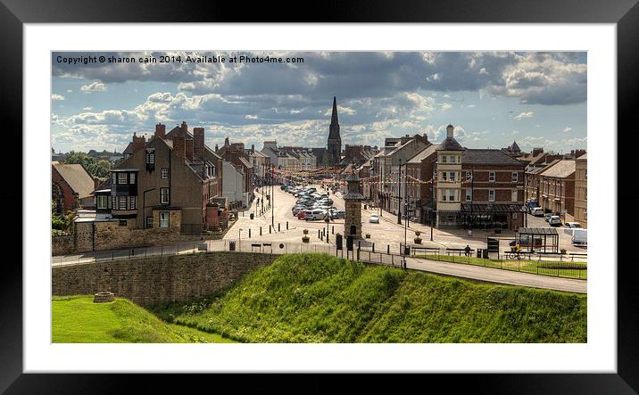 Tynemouth Framed Mounted Print by Sharon Cain
