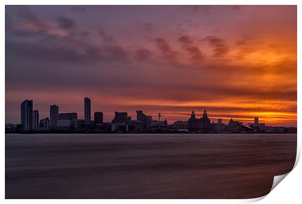 Good morning Liverpool  Print by Jed Pearson