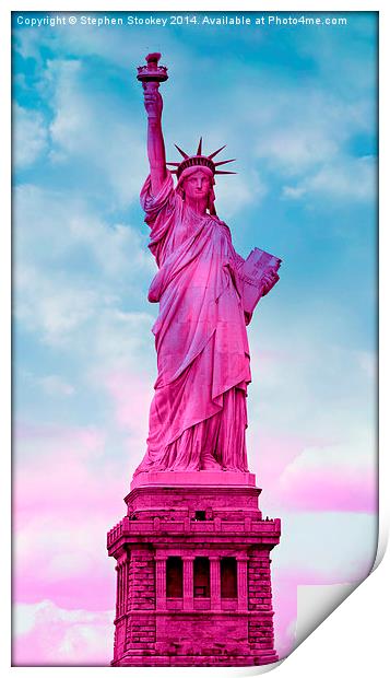  Pretty in Pink Print by Stephen Stookey