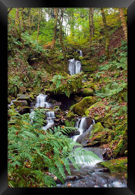  Waterfall at Hardcastle Crags Framed Print by Phil Clarkson