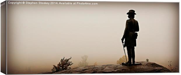  Ghosts of Gettysburg Canvas Print by Stephen Stookey