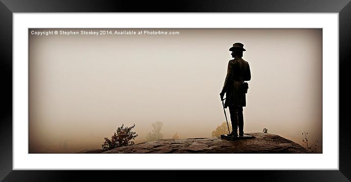  Ghosts of Gettysburg Framed Mounted Print by Stephen Stookey