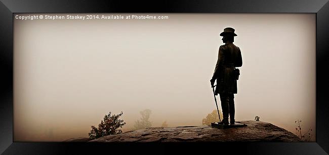  Ghosts of Gettysburg Framed Print by Stephen Stookey