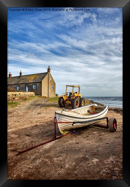 High and Dry Framed Print by Eddie Oliver
